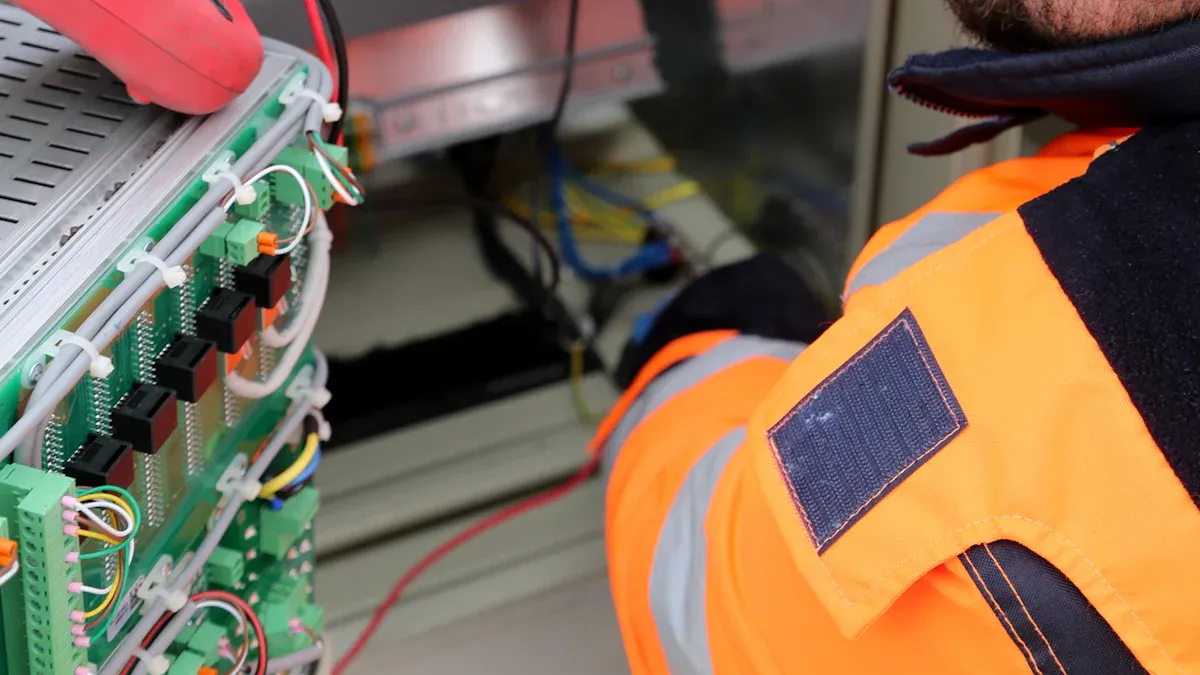 clean an industrial chiller