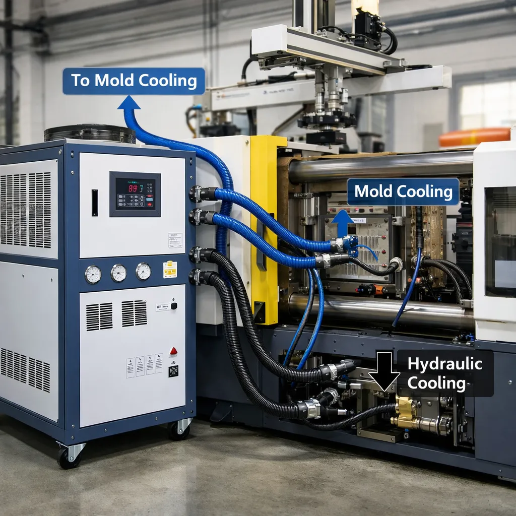 Anwendungen von Industriekühlern im Spritzguss