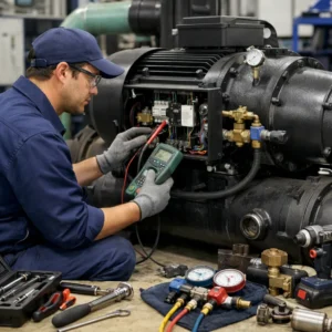 Wartung von Industriekühlern