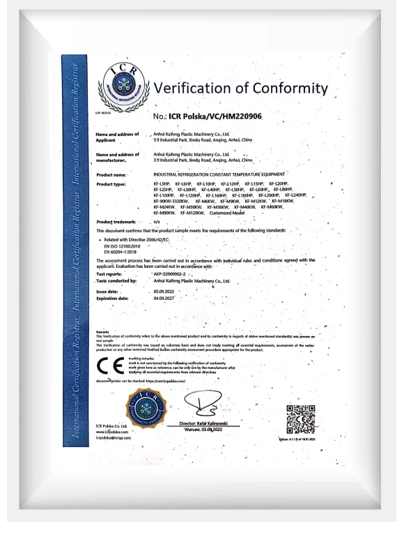 kaifeng CE Certification